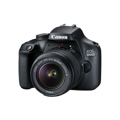 CANON 3000D WITH 18-55MM IS II LENS