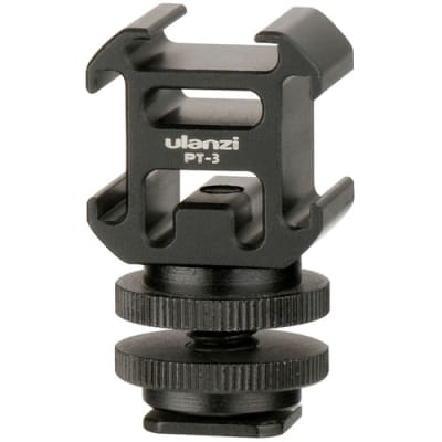 ULANZI PT-3S TRIPLE COLD SHOE MOUNT