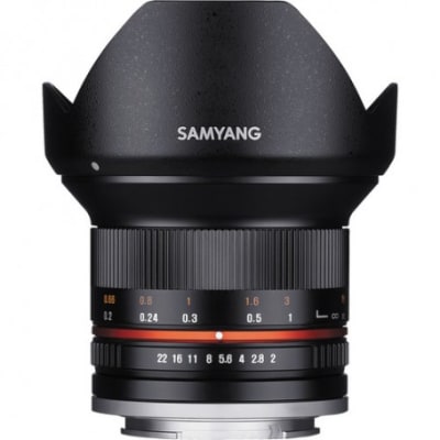 SAMYANG 12MM F/2.0 NCS CS LENS FOR CANON M Mount | Lens and Optics