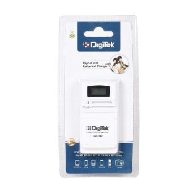 DIGITEK DLC 002 UNIVERSAL CHARGER FOR 3.7V LITHIUM ION RECHARGEABLE BATTERIES | Other Accessories