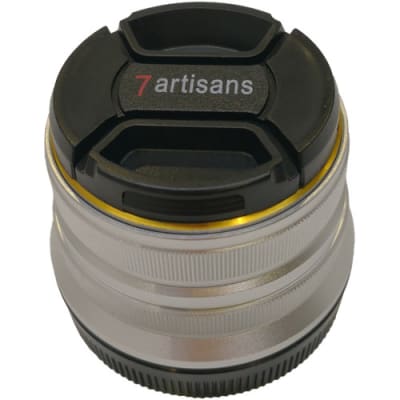 7 ARTISANS 25MM F1.8 SONY FOR CANON EOS-M-MOUNT / APS-C SILVER