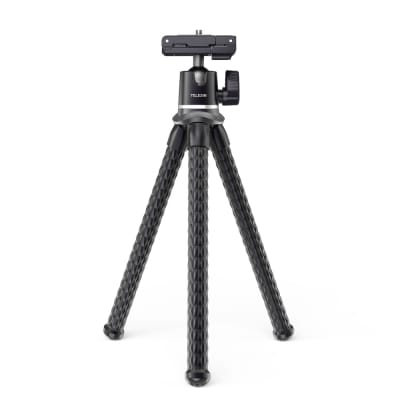 TELESIN TE-TRP-001 FLEXIBLE OCTOPUS TRIPOD WITH 2-IN-1 MOUNT | Action/ 360 Cameras