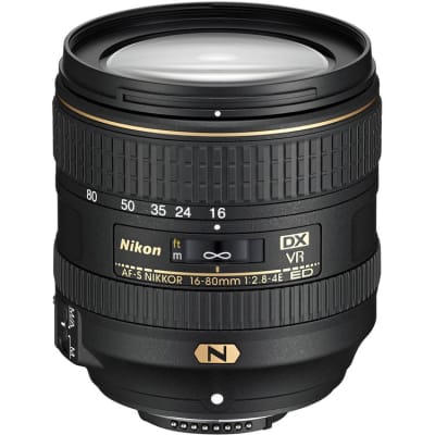 NIKON AF-S DX 16-80MM F/2.8-4E ED VR NIKKOR LENS