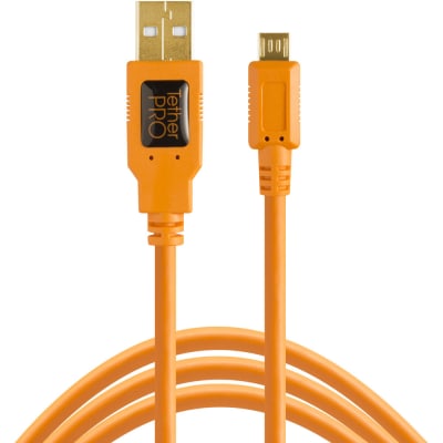 TETHERPRO USB 2.0 A MALE TO MICRO-B 5-PIN CABLE CU5430ORG
