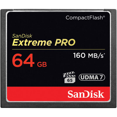 SANDISK 64GB CF EXTREME PRO 160MBPS